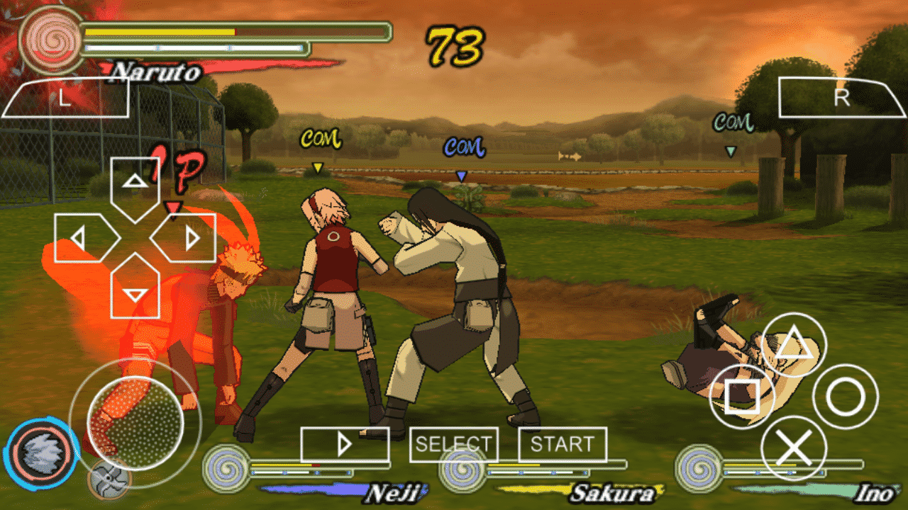 Télécharger Naruto Shippuden Ultimate Ninja Heroes 3 PSP  Game243