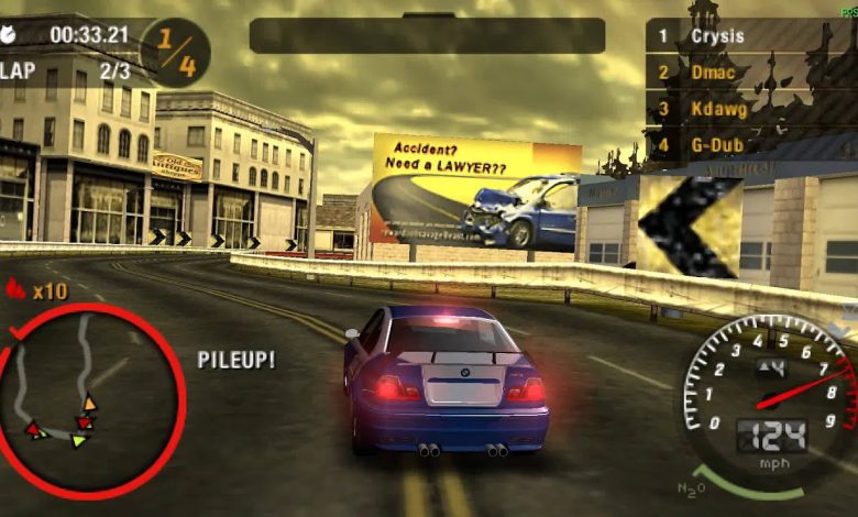 Télécharger Need For Speed Most Wanted PPSSPP ISO - Game243