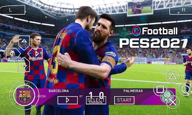 PES 2021 PPSSPP Android