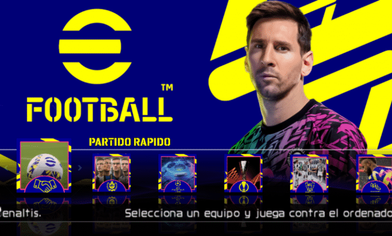 Télécharger PES 2022 ppsspp ps4 camera complet 1 PES 2022 ppsspp ps4 camera