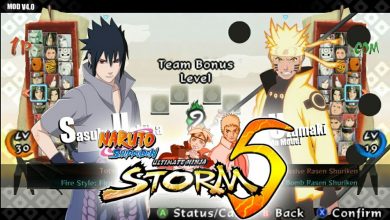 Naruto Shippuden ultimate Ninja Storm 5 PPSSPP