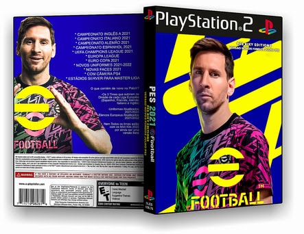 eFootball PES 2022 Ps2 ISO