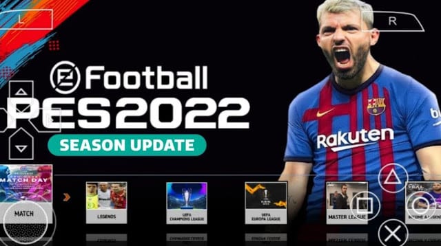 PES 2022 iso ppsspp camera ps4