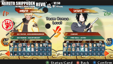 Naruto Storm 3 Android ppsspp