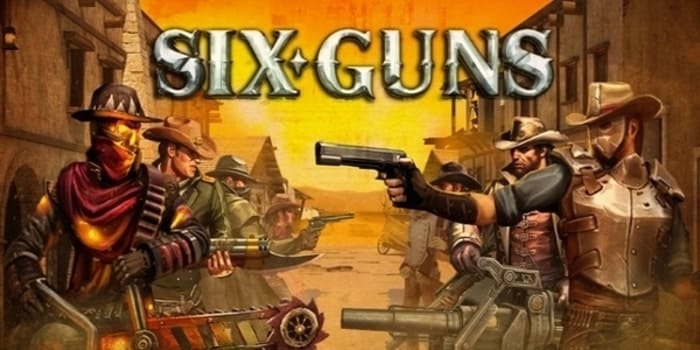 six-guns apk + data + mod + obb