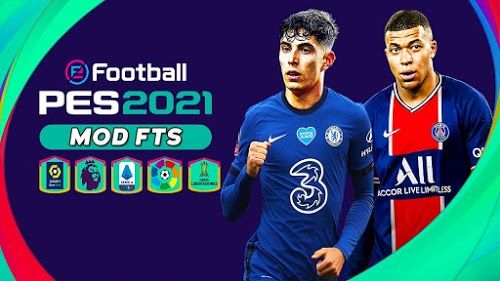 fts 21 MOD PES 21 apk + obb + data