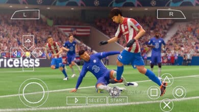 FIFA 24 ppsspp iso + Commentaire Français 