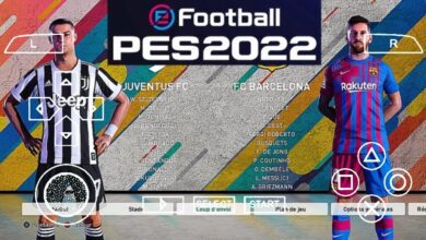 PES 2022 PSP Commentaire Anglaise