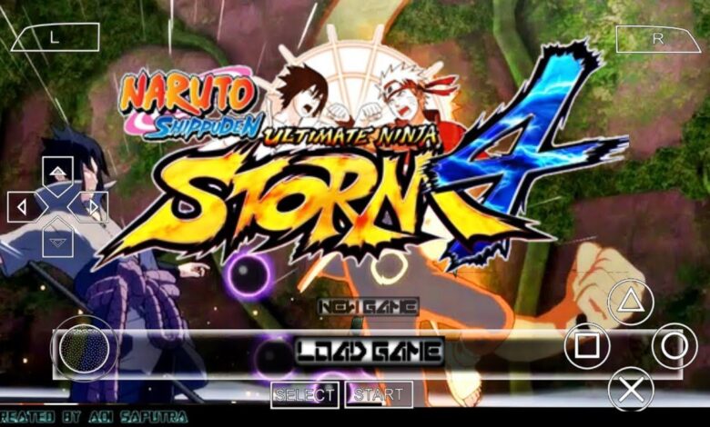 Naruto Shippuden Ultimate Ninja Storm 4 Android ppsspp