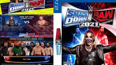 WWE SmackDown VS RAW 2021 Ps2 ISO