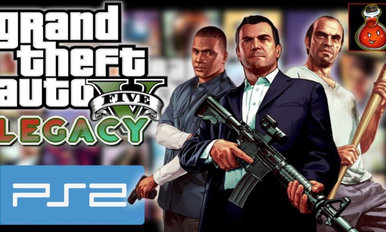 Télécharger Grand Theft Auto V Legacy Ps2 ISO