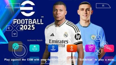 Télécharger PES 2025 PPSSPP ISO Commentaire Anglaise Camera PS5 & Camera NORMAL 3 PES 2025 PPSSPP ISO Commentaire Anglaise