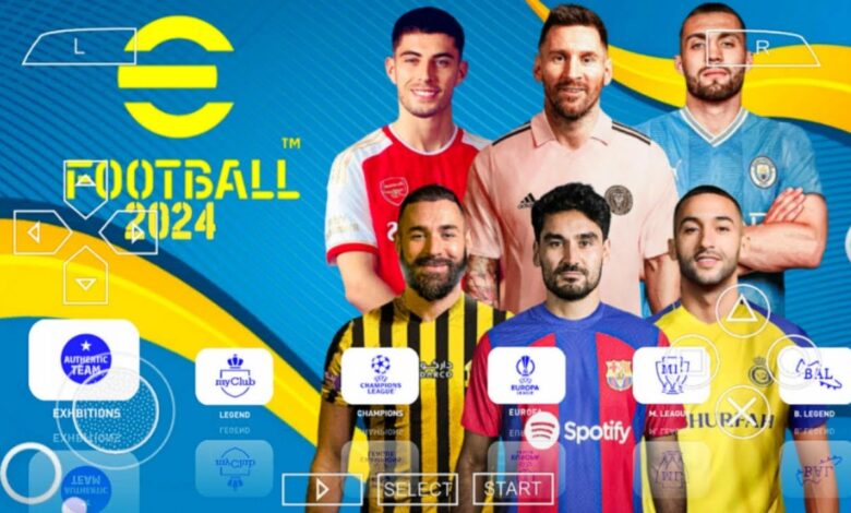 PES 24 PPSSPP ISO (PES 2024 PSP) Android
