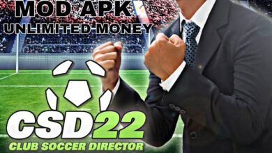 Photo de Télécharger Club Soccer Director 2022 MOD APK Pour Android