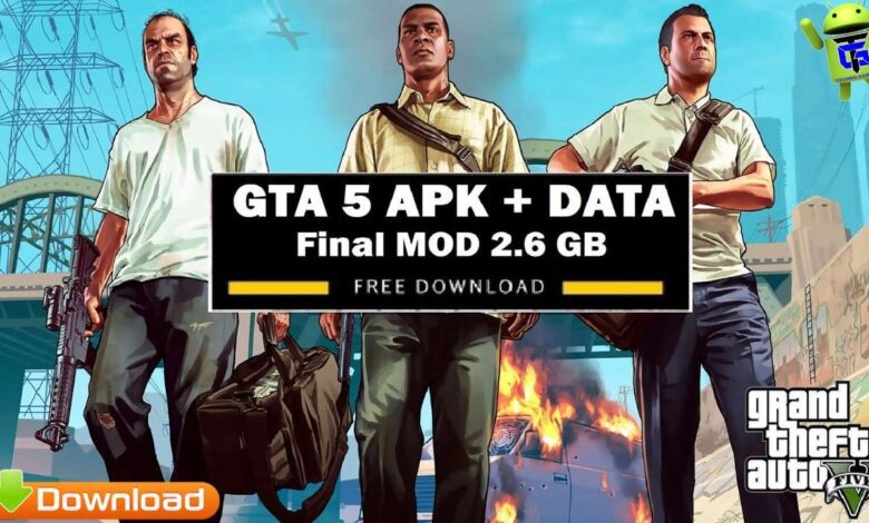 GTA 5 APK + DATA v2.00 Beta + MOD