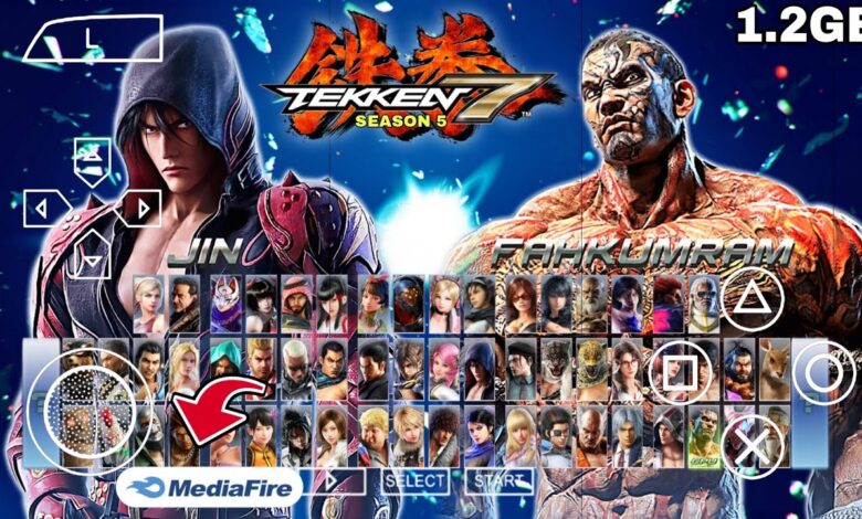 Tekken 7 Season 5 Ultimate Edition 2022 Mod For PPSSPP