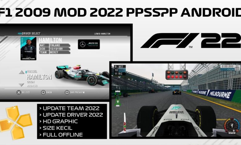 F1 2022 PSP ISO - PPSSPP