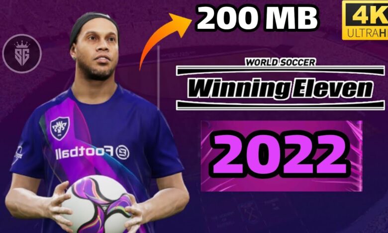Winning Eleven 2022 APK OBB - We 2023 Mod Apk