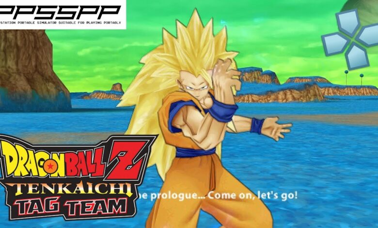 Dragon Ball Z Tenkaichi Tag Team PSP ISO - PPSSPP