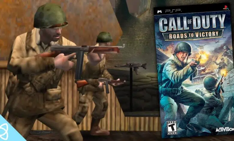 Call of Duty Roads to Victory PSP ISO - PPSSPP