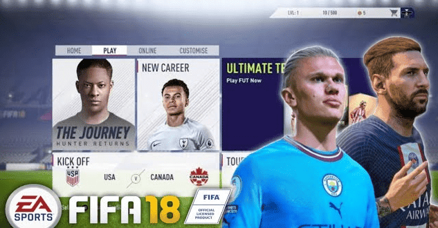 Télécharger FIFA 23 MOD FIFA 18 APK OBB DATA  FIFA 23 MOD APK OBB