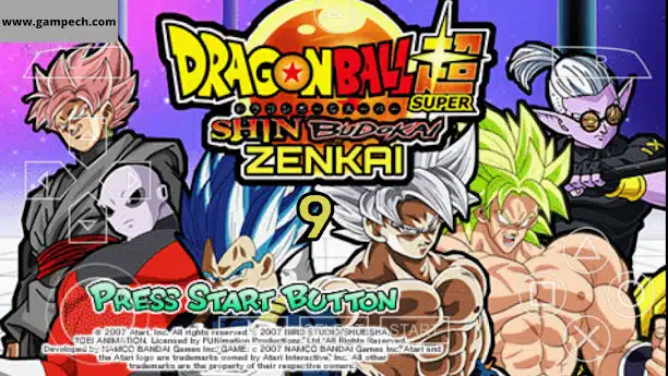 Télécharger Dragon Ball Z Shin Budokai 9 PPSSPP 1 Dragon Ball Z Shin Budokai 9 PPSSPP