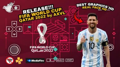 eFootball PES 2023 MOD FIFA World Cup Qatar 2022 PPSSPP Android