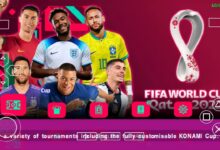 Télécharger eFOOTBALL 2023 PPSSPP Qatar Edition - PES 2023 PPSSPP ISO 8 eFOOTBALL 2023 PPSSPP Qatar Edition - PES 2023 PPSSPP ISO
