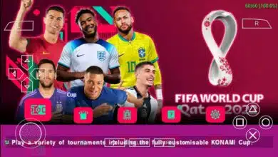 eFOOTBALL 2023 PPSSPP Qatar Edition - PES 2023 PPSSPP ISO