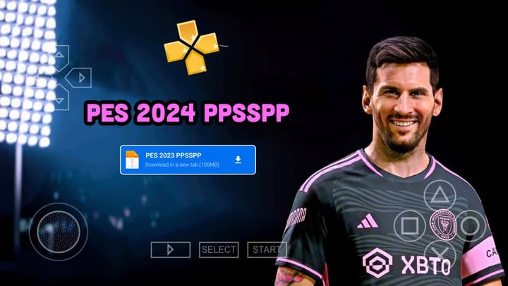 Télécharger PES 2024 ISO PPSSPP Gratuitement 2 Télécharger eFootball PES 2024 PPSSPP ISO