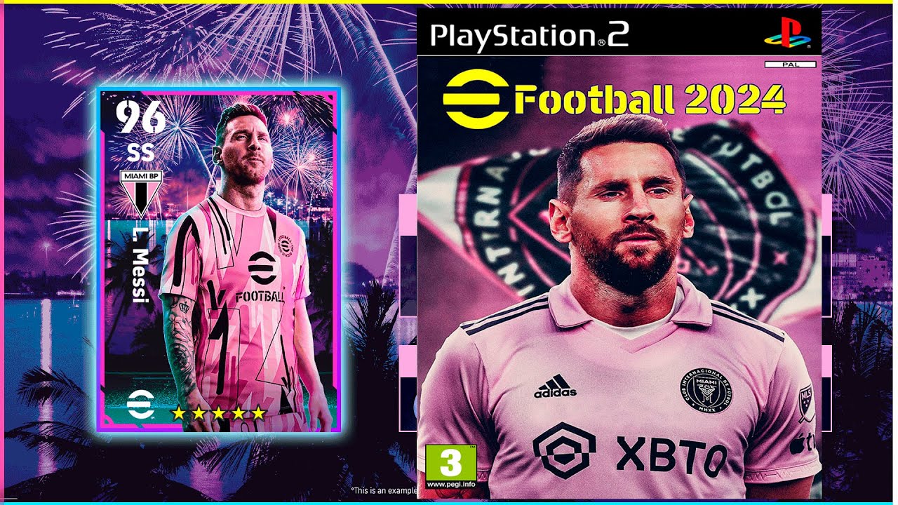 Télécharger PES 2024 PS2 ISO EFOOTBALL PES 2024 PS2 ISO sur