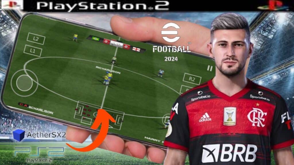 eFootball PES 2024 Ps2 ISO en français