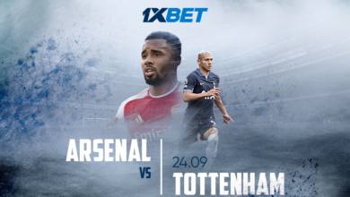 Arsenal vs Tottenham : 1xBet annonce le derby de North London