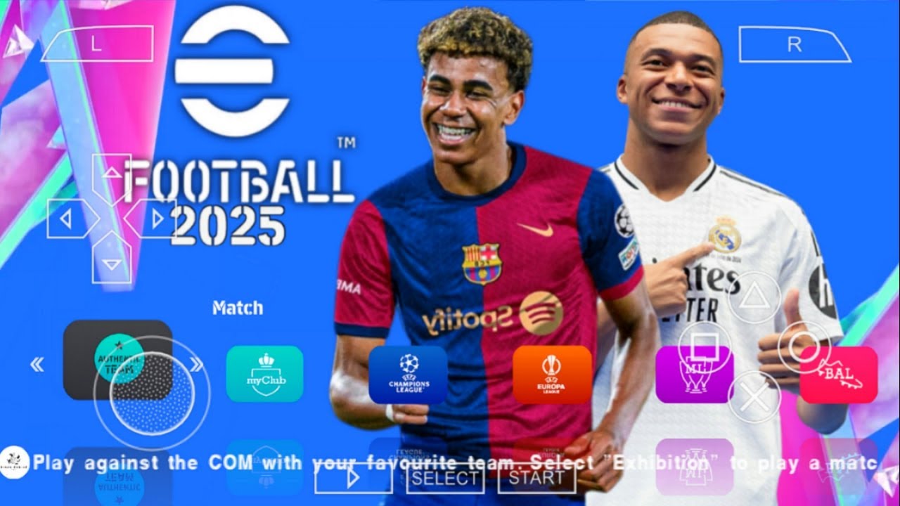 Télécharger PES 25 PPSSPP ISO (PES 2025 PSP) Android Gratuit 3 eFootball 2025 PPSSPP (PES 25 PSP) ISO Download Android