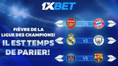 Les géants européens sont prêts à combattre. Parie sur les quarts de finale de la Ligue des champions ! 55 Parie sur les quarts de finale de la Ligue des champions