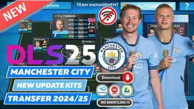 DLS 25 APK MOD EDITION MANCHESTER CITY