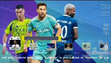EFOOTBALL PES 2025 PPSSPP ORIGINAL PS4 On Android & ISO BEST Graphics Offline 40 eFootball PES 2024 New Grass PPSSPP Kits de mise à jour de transfert final Nouvelle saison Meilleurs graphiques HD Version anglaise