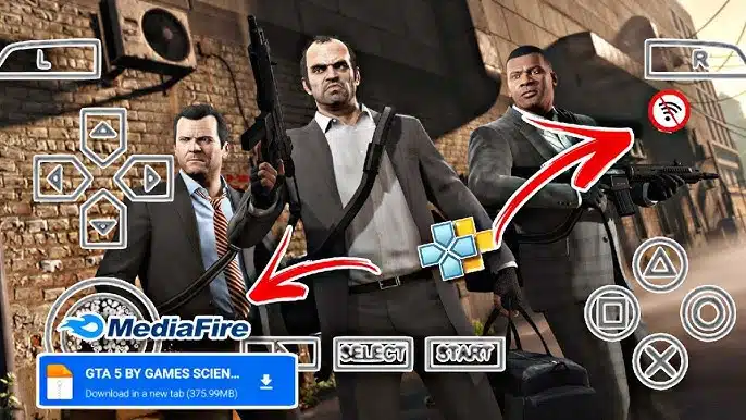 GTA 5 PPSSPP ISO pour Android