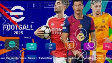 PES 2025 PPSSPP PSP iso Telecharger eFootball 25