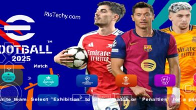 PES 2025 PPSSPP – Téléchargement de la caméra PSP Iso PS5 (eFootball) 35 PES 2025 PPSSPP – Telechargement de la camera PSP Iso