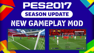 PSE 2017 Meilleur mod de gameplay comme Efootball 2025