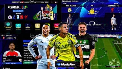Télécharger eFOOTBALL 2025 PPSSPP HD Graphique Season 9 11 Téléchargez eFootball PES 2024 PPSSPP ISO pour Android