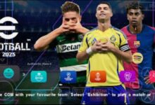 eFootball PES Version anglaise Mise à jour 2025 PPSSPP Nouveaux kits et saison de transfert 2024-25 Meilleurs graphismes HD 18 eFootball PES Version anglaise Mise a jour 2025 PPSSPP Nouveaux