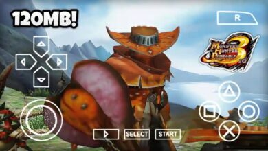 120MB Montser Hunter Portable 3eme PPSSPP hautement compresse.webp