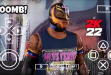 400MB PPSSPP hautement compresse WWE 2K22.webp