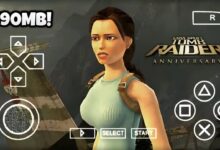 690MB Tomb Raider Anniversary PPSSPP hautement compresse.webp