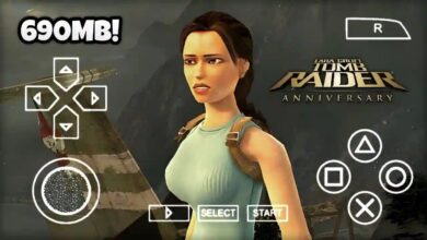 690MB Tomb Raider Anniversary PPSSPP hautement compresse.webp