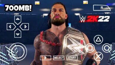 700MB PPSSPP hautement compresse WWE 2K22.webp