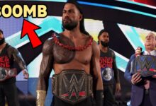 (800 Mo) WWE 2K23 PPSSPP hautement compressé (fabriqué par des fans) 18 800 Mo WWE 2K23 PPSSPP hautement compresse fabrique par des
