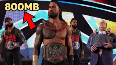 (800 Mo) WWE 2K23 PPSSPP hautement compressé (fabriqué par des fans) 6 800 Mo WWE 2K23 PPSSPP hautement compresse fabrique par des
